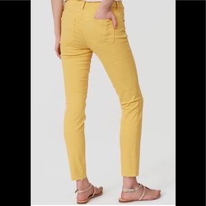 Loft modern skinny crop jeans